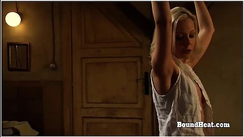 Bent Over Lesbian Teens 18+ Rough Pounded With Strapon