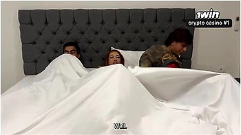 My Stepbrother Invites Me To Watch Movies And I End Up Fucking His Beautiful Busty Girlfriend With Sexo Duro And Andrea Castro