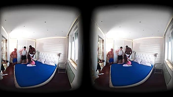 Amber Bloom – Behind The Scenes Vr Part One - First Scene Of