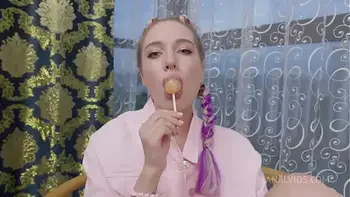 Anal Fucking with Petite 18 yo Goldie Small with Gapes, Balls Deep Anal and Cum on Face MRA008