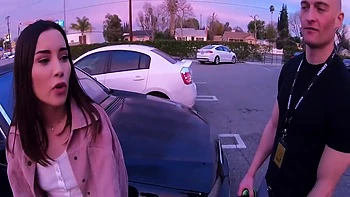 Cute Amateur Girl Shows Off In Public