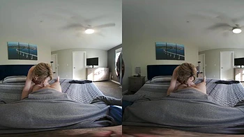 Stepsister Sex Bet - Can She Make Stepbro Cum?