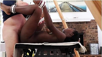 Dsc11-5) Beautiful Black Girl In Bdsm Is Fucked Doggystyle, Cumshot, Blowjobs, Nipple Play & Hot Wax