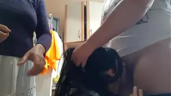 My Step Sister Lost Her Girlfriend at Cards - Lesbian Illusion Girls