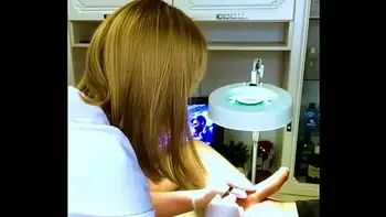 A client with a huge dick came to SugarNadya for treatment