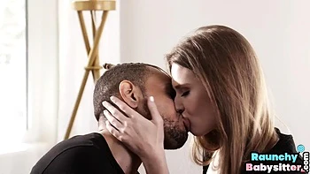 Bigass nanny bounces on boss fat cock