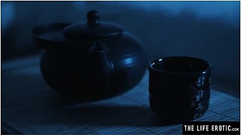 Kinky Bondage Beauty Is All Tied Up As She Masturbates Avidly