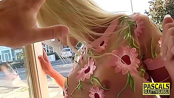 Pascal White And Cindy Sun In Mouth Fucked And Jizzed Submissive Squirts