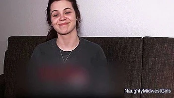 Caidence - 18 Yo. Farm Girl First Porn