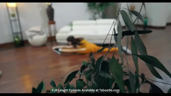 Hot step sister yoga