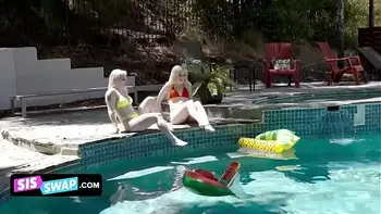 Beautiful Teen Sluts Having Fun Wet In The Shower And Ask Their Big StepBrothers To Join Them