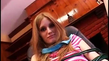 Tied up but gets a reward: Blowjob, Doggy  Cowgirl Porn