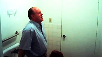 Filthy office whore sucks boss