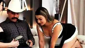 A Threesome With The Maid