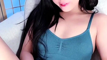 Horny asian teen solo