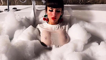 Beautiful brunette in sexy solo fingering masturbation 1 wmv