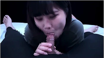 She Gets Excited While Sniffing Erotic Cocks And Snorting During A Blowjob! Nose Job Cum In Mouth