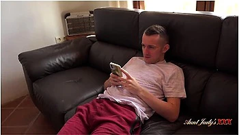 Aunt Judys In Judys Xxx - Busty Mature Redhead Melanie Seduces Her Friends Stepson