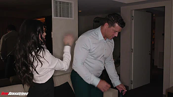 Sexy Suttin Releases Tension with Her New Boss