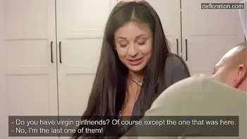 Jina Hajkina hardcore defloration of virgin pussy