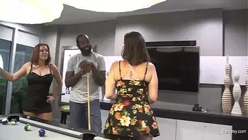 Balls Deep Threesome! Sara Jay and Nicky Ferrari Banged By Mega Cock!