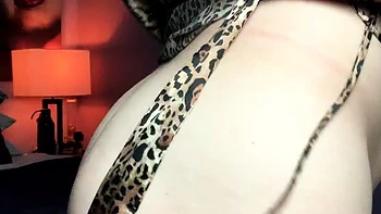 Amateur striptease and Solo masturbation