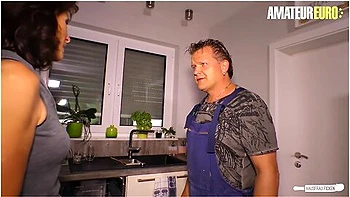 Cheating Wife Gets Her Pipes Fixed By Plumber