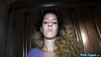 Sex for money with a gorgeous curly-haired blonde Monique Curly