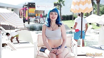 Crazy outdoor group sex session with a slutty girlfriend Jewelz Blu
