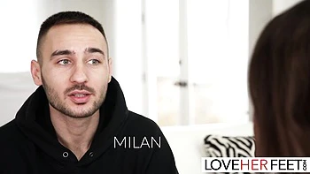 Interracial video with hot Jezabel Vessir from Love Her Feet