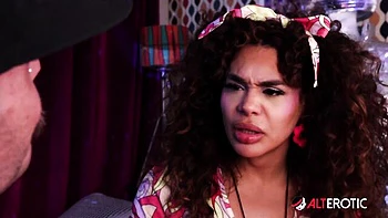 Transexual clip with sex hungry Viktor Belmont and Eva Maxim from AltErotic