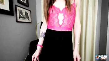 Nymphet's ass fuck action by Grooby Girls