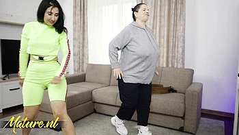 Watch precious Abby Tits and Andra Brazil's video