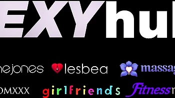 Cheerful Lucia Love and Ava Dalush's big tits sex