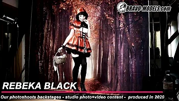 Watch steamy Rebeka Black's porn