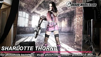 Watch glorious Sharlotte Thorne's clip