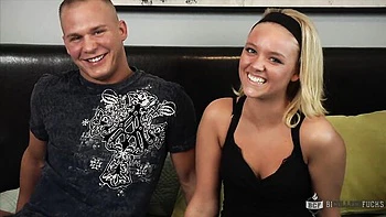 Alexis Monroe's ass fuck action by Bi College Fucks