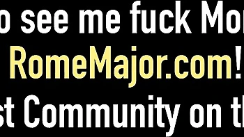 Rome Major featuring Ariella Ferrera and Rome Major's big tits smut