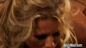 Bound Heat featuring cutie's slave action