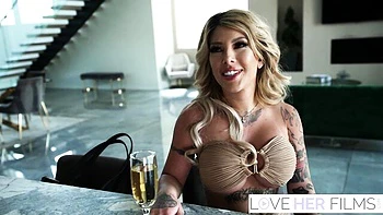 Love Her Films featuring Kitana Montana and Dan Damage's titty fuck video