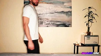 Marvelous Cali Deep and Jessica Aaren at happy ending massage trailer