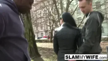 Cuck watched his wife take a BBC in the ass