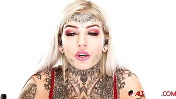 Alt clip with lascivious Amber Luke and Amber B from AltErotic