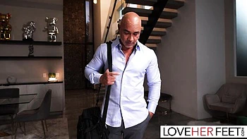 Funny Christian Clay and Desiree Dulce - feet sex xxx - Love Her Feet