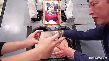 Japanese Girls Getting Fucked In A Wall Ass Where Horny Men Fuck Their Sexy Butts