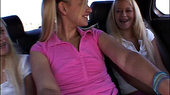 Milton babes lick nipples in POV threesome scene