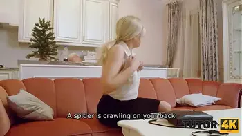 TUTOR4K. Nerd Bitch and My Cock