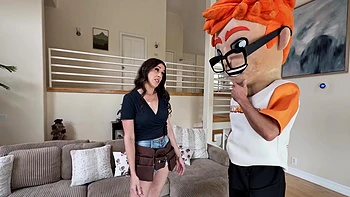 Handywoman Amiee Cambridge Tests My “Leak” with Blowjob, Riding & Facial!