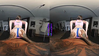 PURITYVR Sex in the gym with Dahlia
