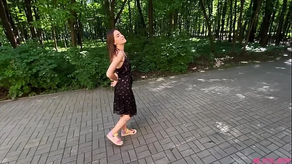 Walk In The Woods With Lush Ended With Cuming On Her Face And Hair